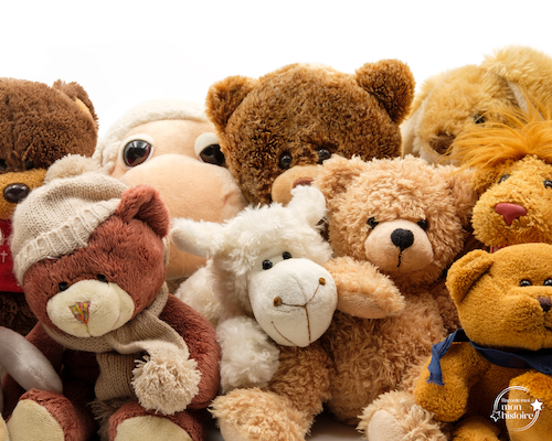 Groupe de peluches
